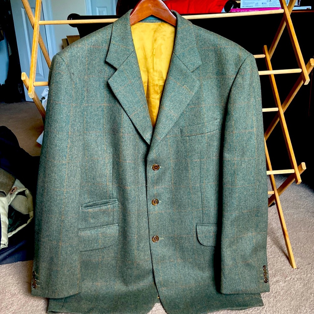 Brook Taverner Saxony Supreme Wool Suit Jacket
